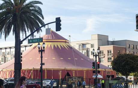 Vau de Vire Entertainment - Tortona Big Top circus tent